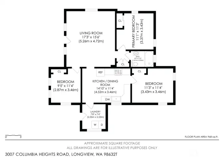 Large Garage Space with Woodstove Fireplace