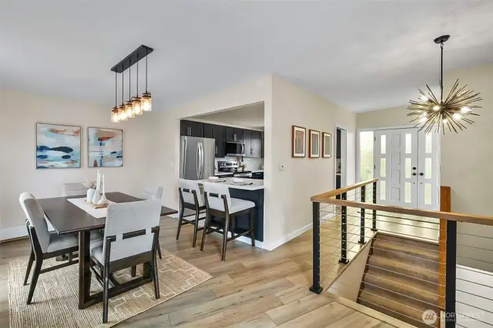 The Layout Of This House Flows.