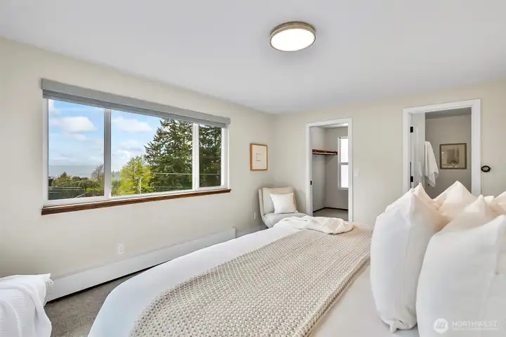 Wake Up To Peaceful Views In This Spacious Primary Suite.