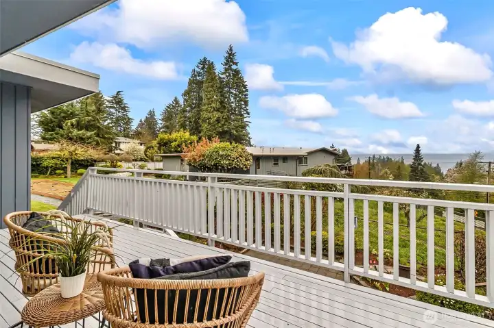 Soak It All In. This Spacious Deck Is Made For Entertaining.