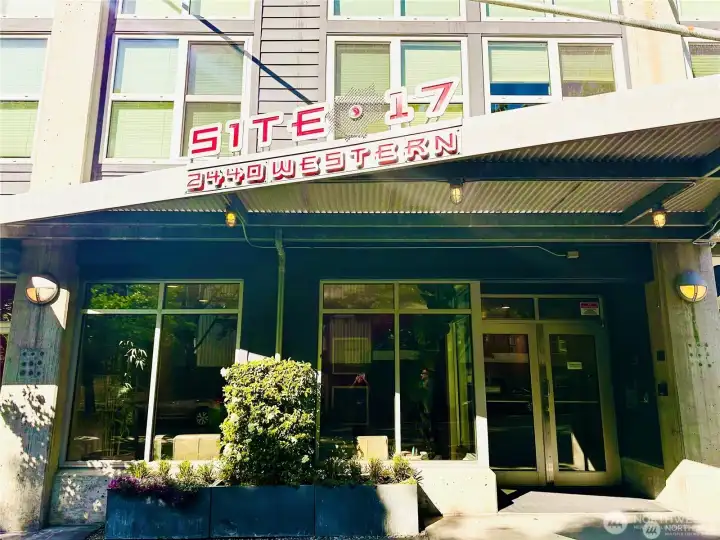 Site 17 Lobby entrance