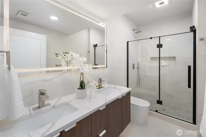 2nd Lower Level Full Bathroom. 2nd Lower Level Full Bathroom.