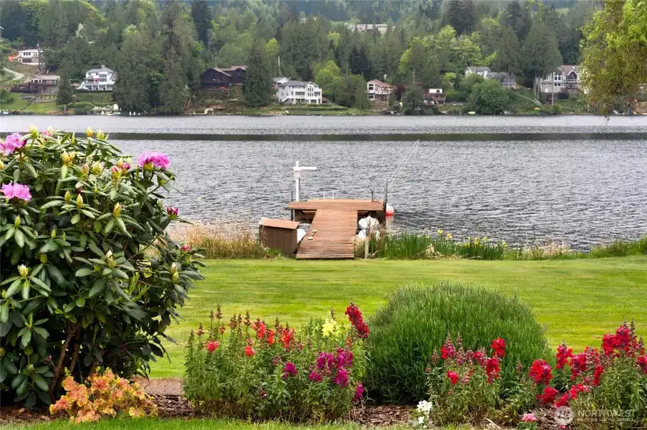 This is our view! Gorgeous all year long with the changing seasons!