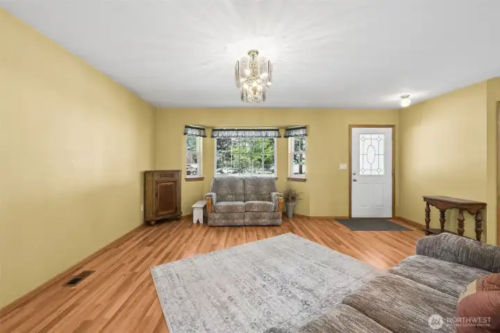 Convenient Central Vac throughout home.