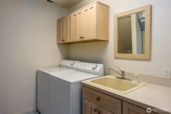 Laundry room.