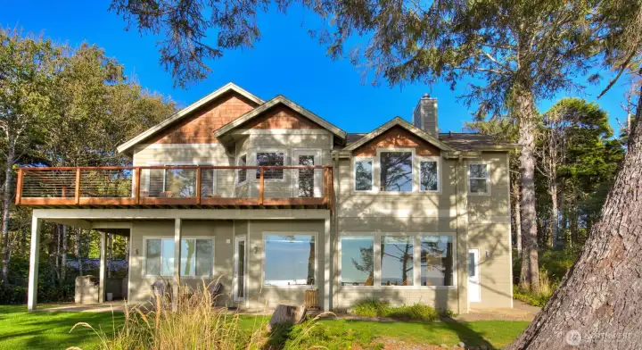This 2003 home was built with views and comfort in mind. Each level is a separate unit offering privacy or 'togetherness', whichever fits your needs.