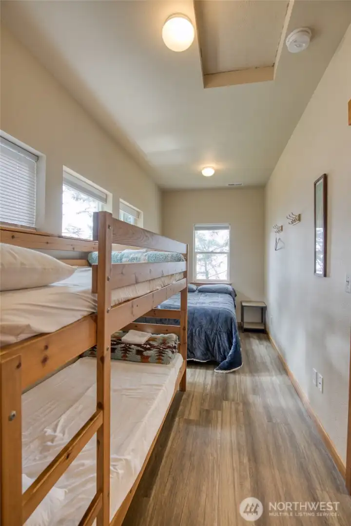 ...and also on the top floor is a bunk room (marked as a 3rd top floor bedroom) but could be multi use as you see fit.