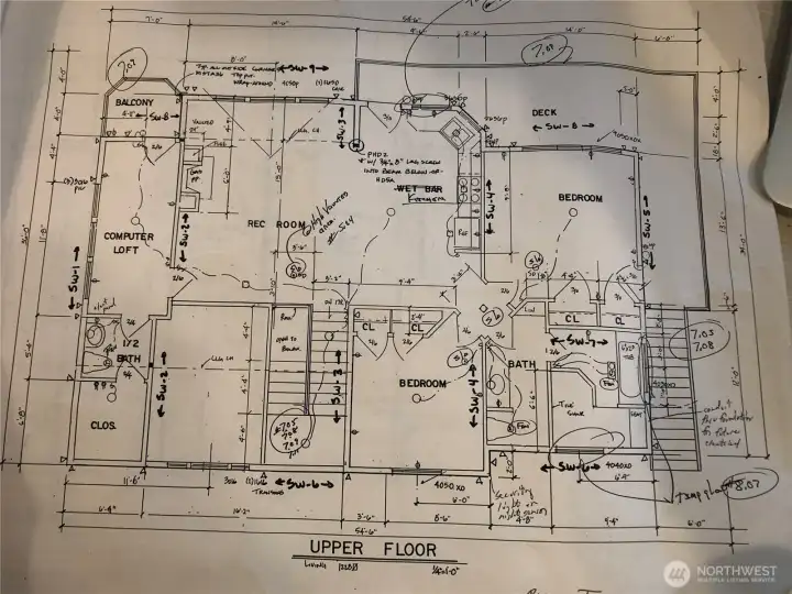 Upper Floor Plan