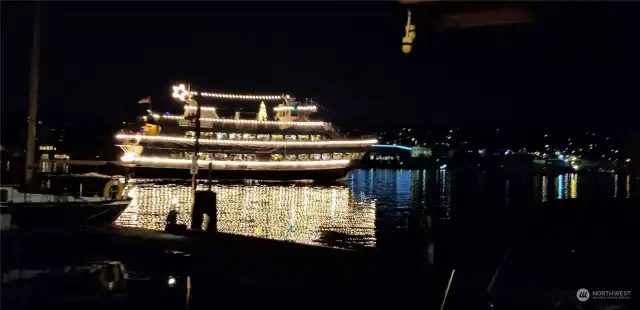 Christmas Ships run daily from thanksgiving to Dec 23rd and grand Finally