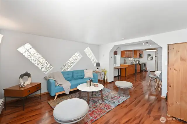 Main living space downstairs