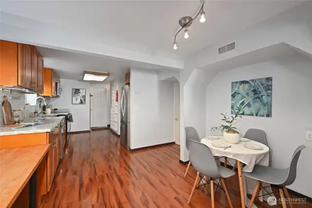 Kitchen/Dining area downstairs