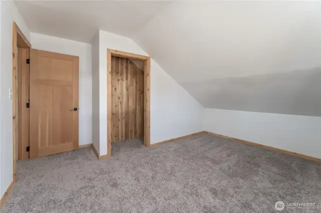 Bedroom 3 closet upstairs