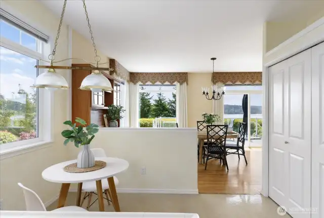 Huge double door pantry