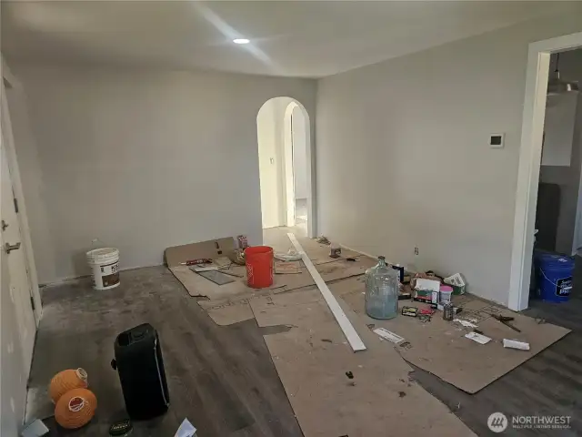 Living Room to Bedrooms
