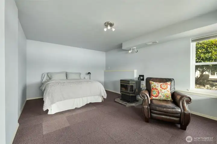Surprise! Here's another area that can be used as a bedroom or another living space.