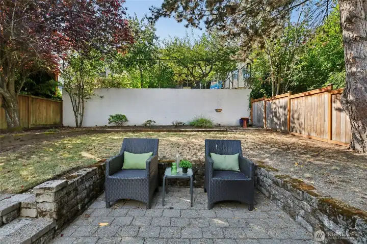 Relax in your park-like back yard