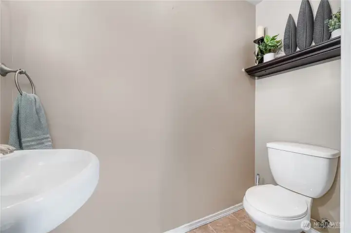 Downstairs guest bathroom