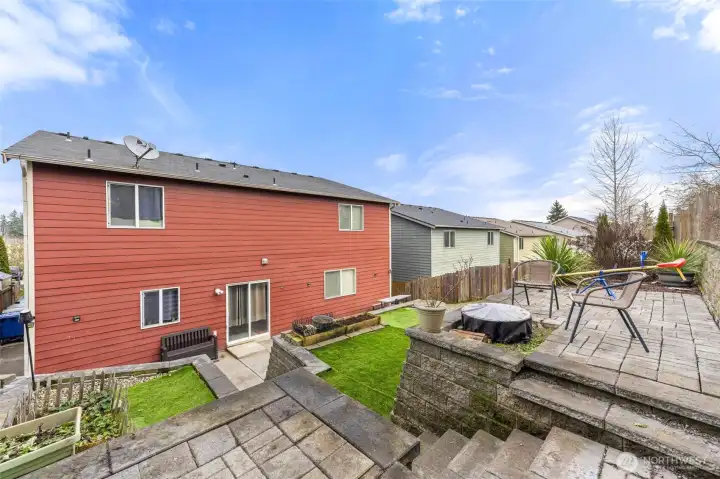 Relax outside, and enjoy the space!