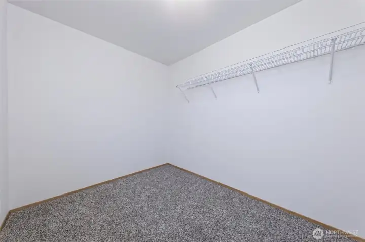 Huge Primary Walk-in closet