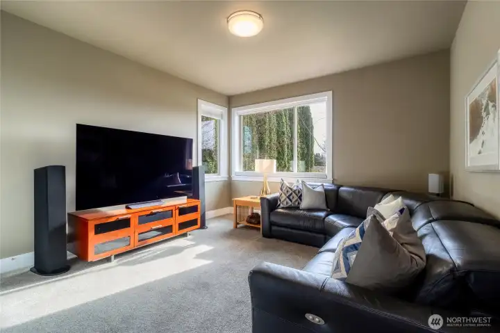 Dedicated Media room or additional Bedroom