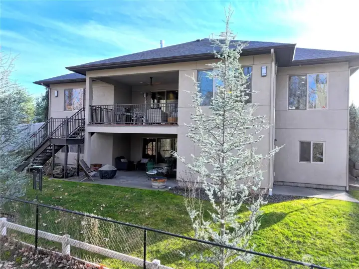Indoor Outdoor Living with Two Patios