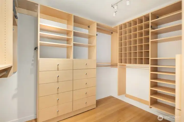 Walk in closet.
