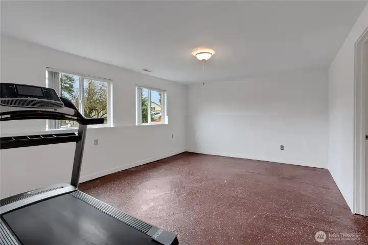 Large Family room down stairs