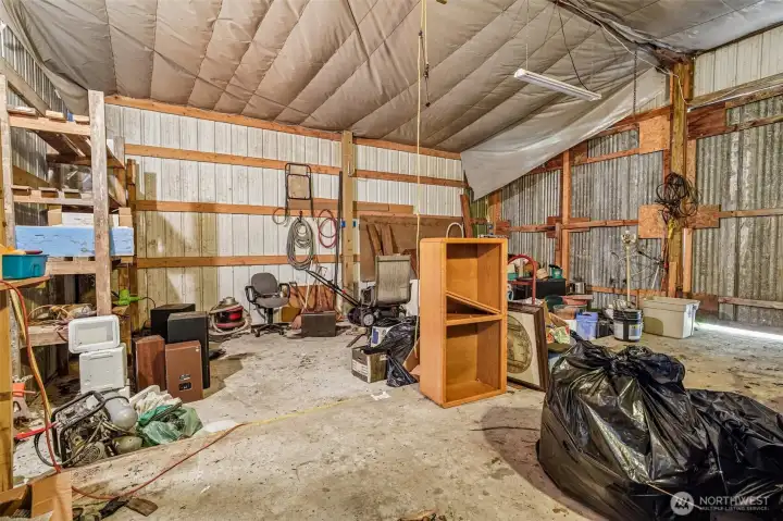 Larger room off of two large entrance doors