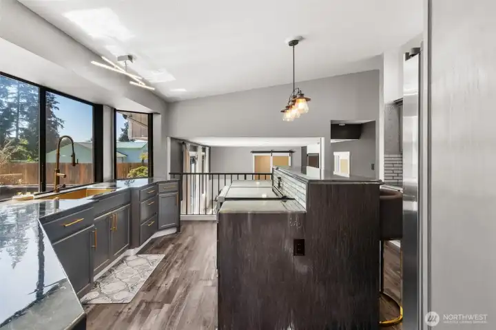Beautiful culinary kitchen