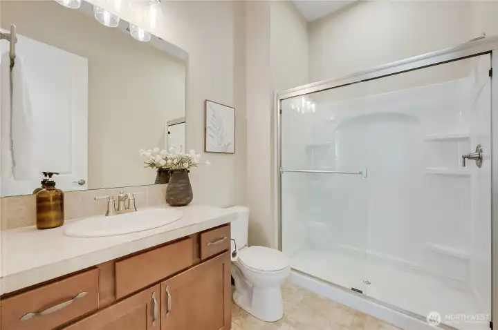 2nd Suite Bathroom on Main Level.