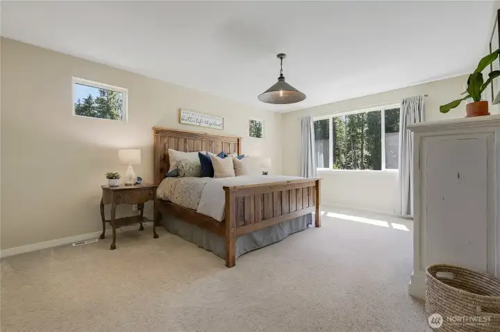 Primary Suite on 2nd Level.