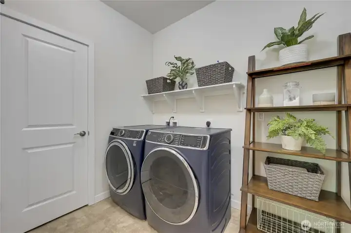 Laundry Room on Upper Floor.