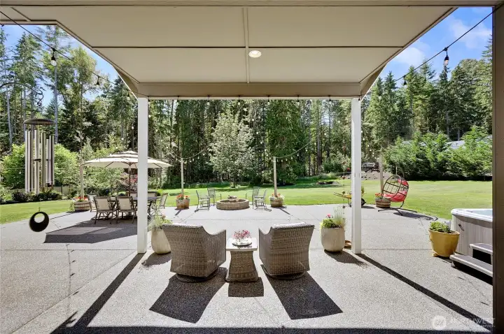 Covered Patio.