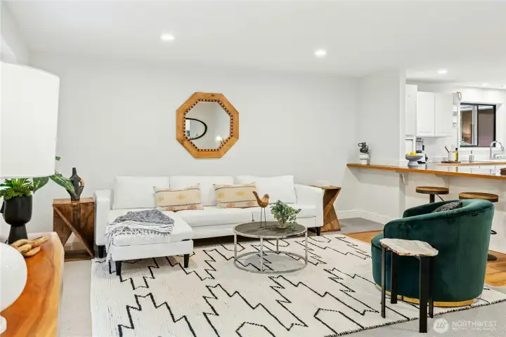The flexible family room can be the perfect place to watch a game, enjoy hobby time, or set up additional home office space. The flexible family room can be the perfect place to watch a game, enjoy hobby time, or set up additional home office space.