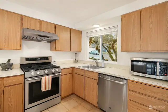 Another View of the Kitchen, Lots of Cabinet Storage Plus a Pantry