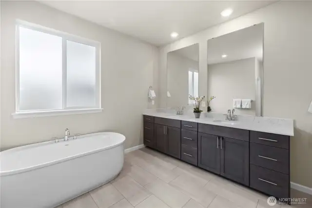 Primary Bathroom with Soaking Tub