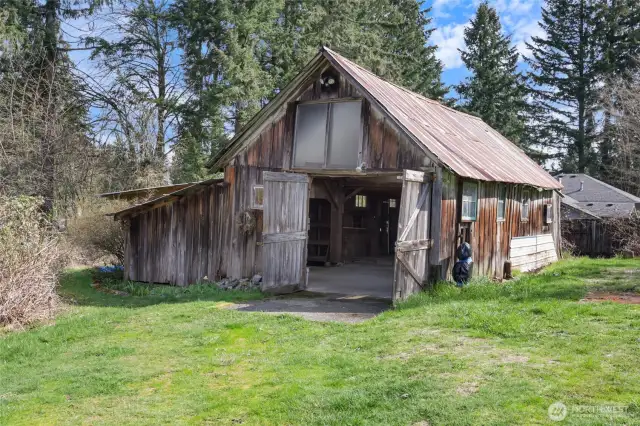 Exterior of barn~ no climbing in barn please
