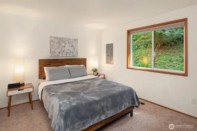First bedroom on main level.