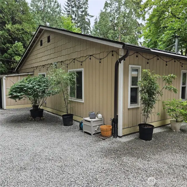 NE Side of House