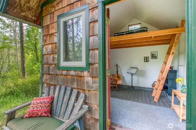 A fine retreat or additional guest space.