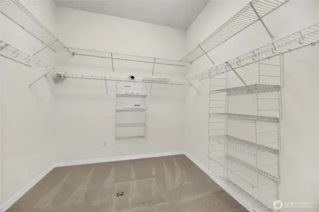 Master walk in Closet.