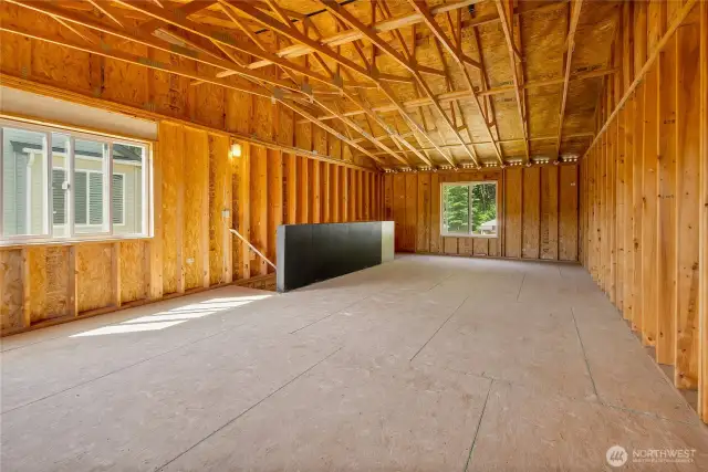 Upstairs of Detached Garage