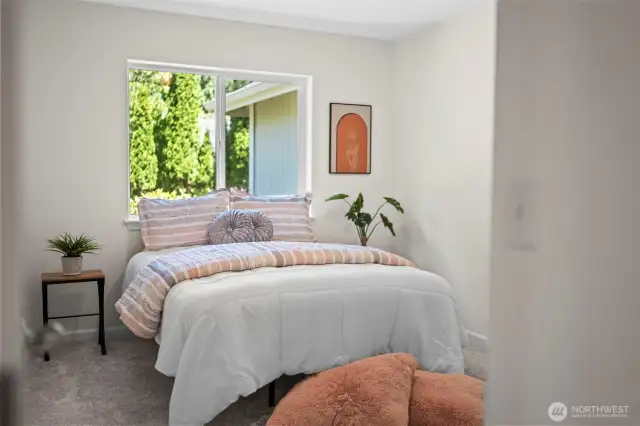 One of two other bedrooms