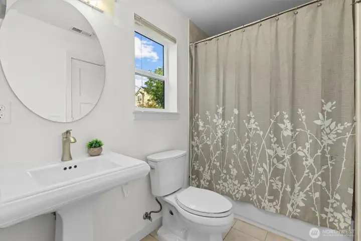 Lower bathroom
