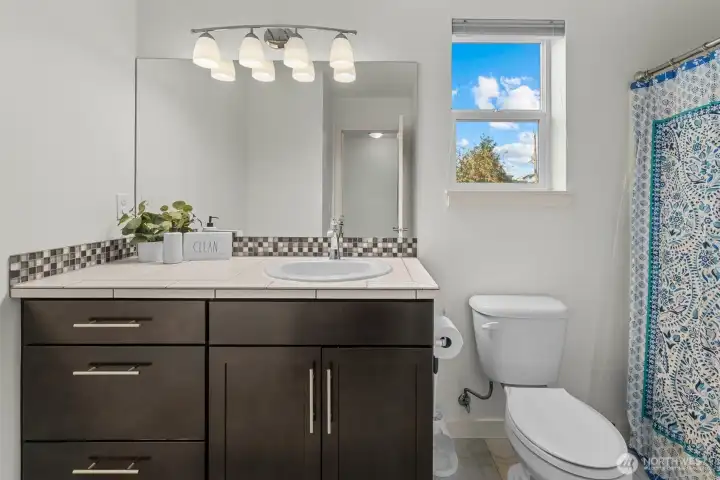 Upstairs bathroom