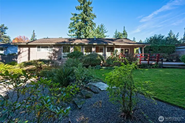 Professionally landscaped & maintained.