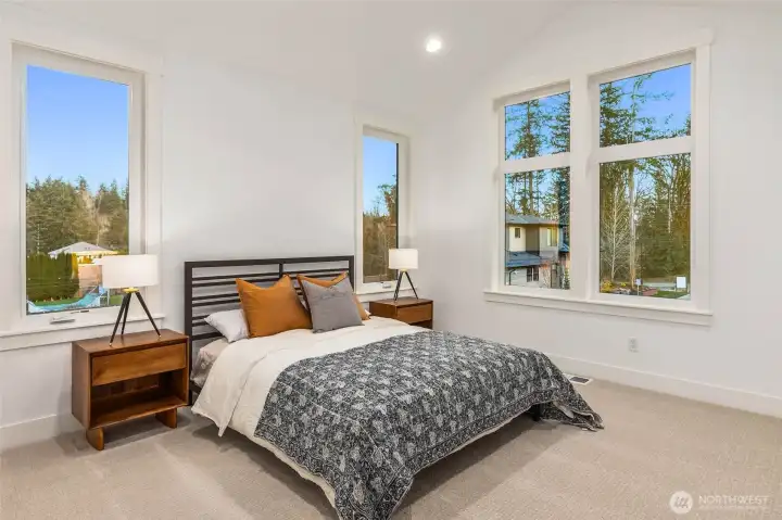 One of 4 ADDITIONAL Spacious upper floor bedrooms. The 2,398 SF Upper floor supports 5 bedrooms, 3 bathrooms, and a spacious rec room!!!