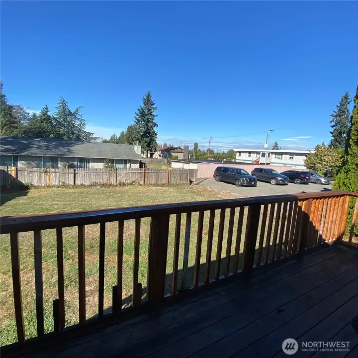 Backyard with Partial territorial view