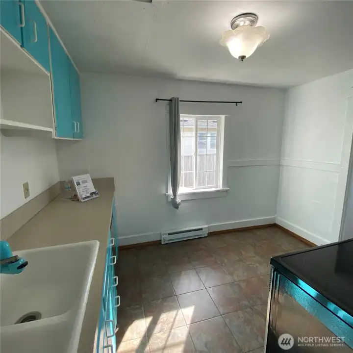 Kitchen and Eating area by window