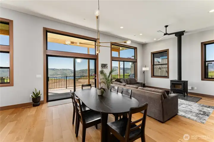 Open concept living space!